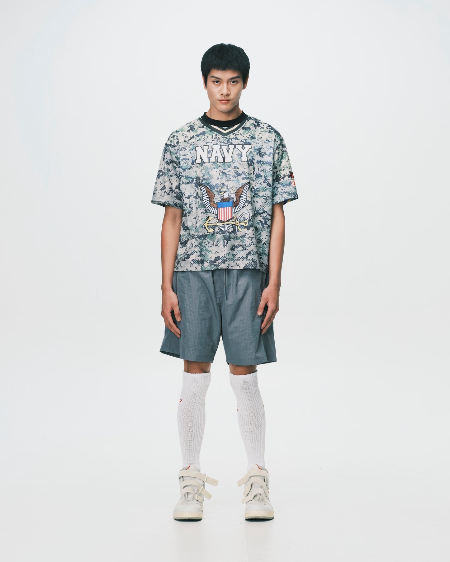 (nu-T115) NAVY DIGI Jersey