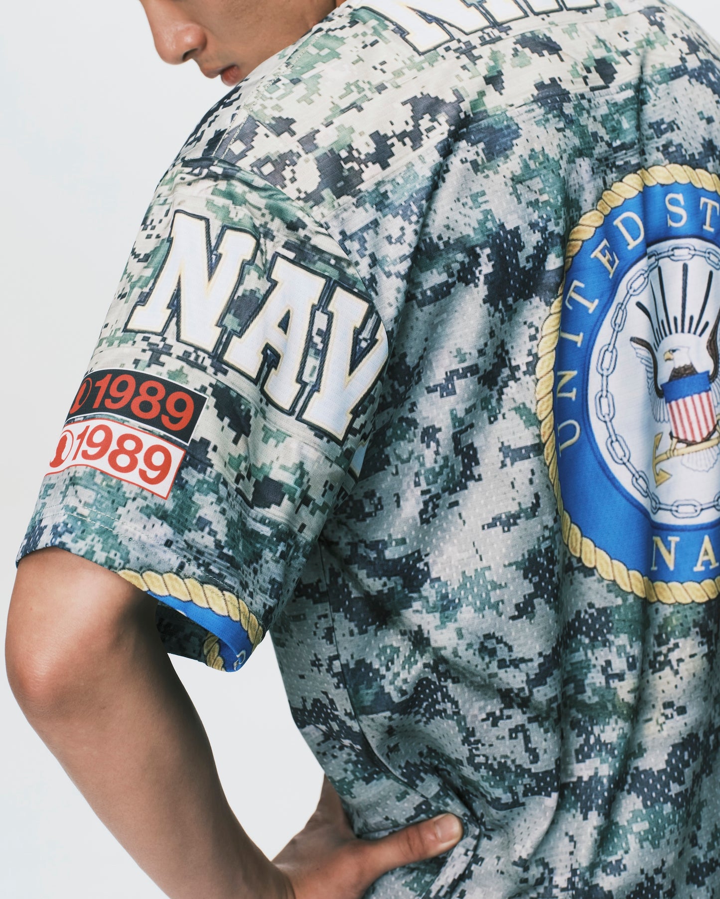 (nu-T115) NAVY DIGI Jersey