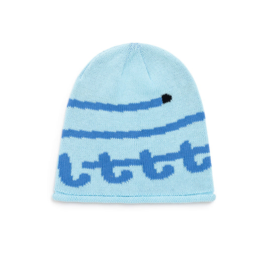 LTTT - KNIT SWIRL BEANIE - Blue