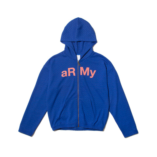 (nu-22) aRMy Slim Wave Zip Hoodie