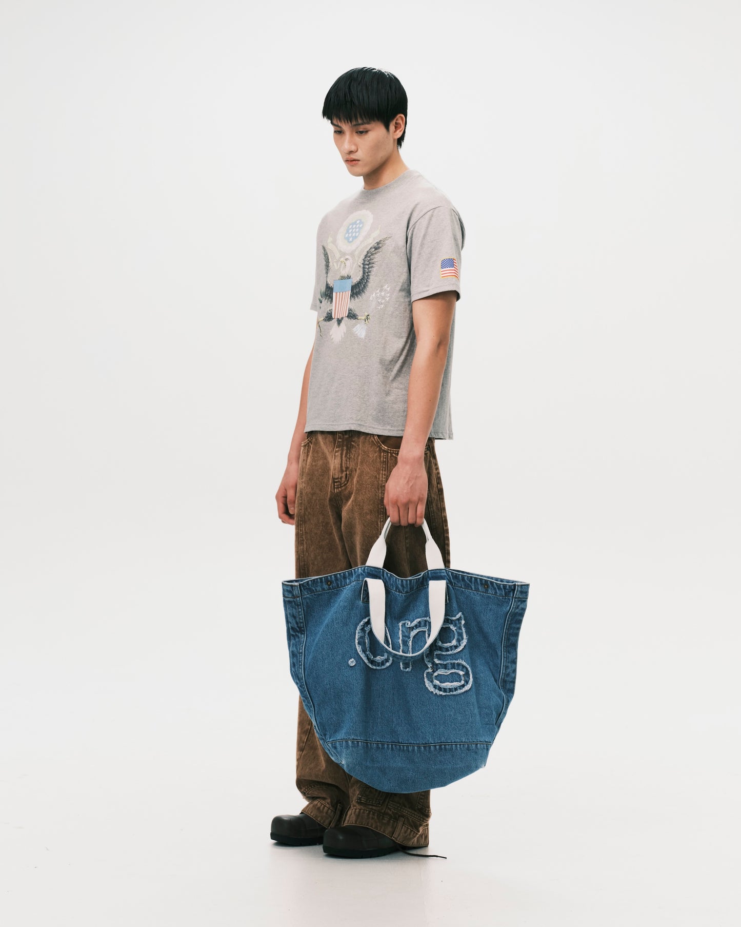 (nu-B18) Stylist Denim Bag