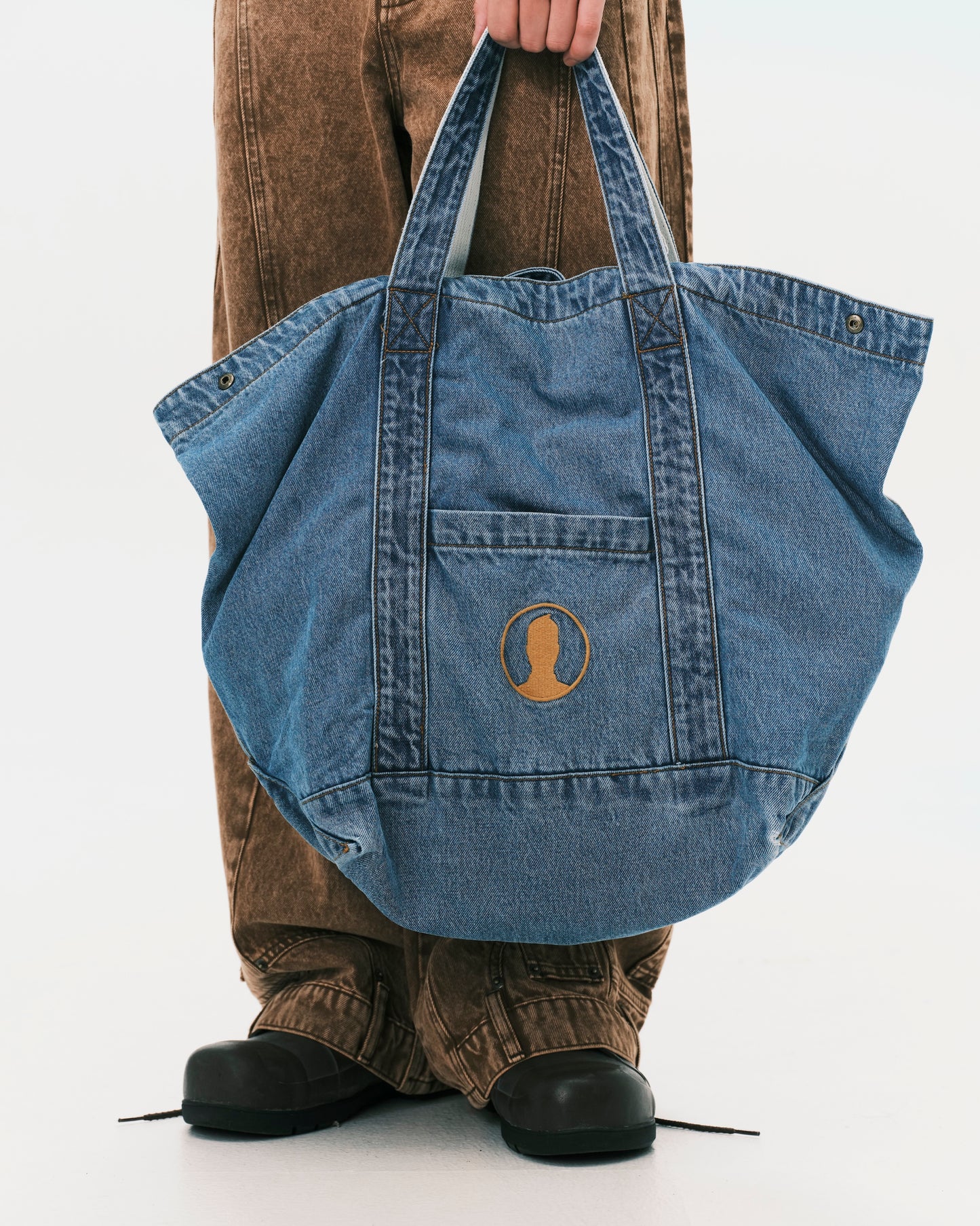 (nu-B18) Stylist Denim Bag