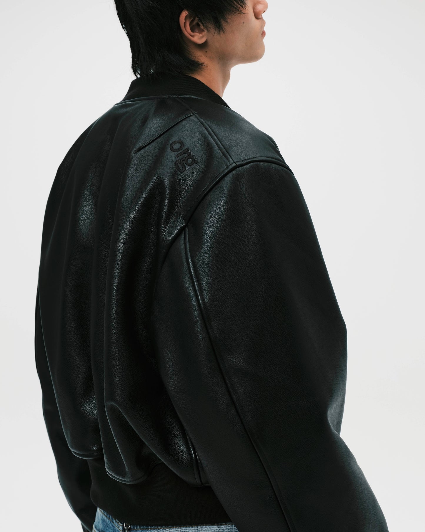 (nu-J26) Staff Leather MA-1 Jacket *org123.xyz Exclusive*