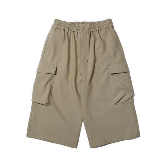 (nu-P39) Biofrost Mis Wool Shorts Khaki