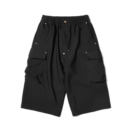 (nu-P40) Biofrost Mis Wool Shorts Black