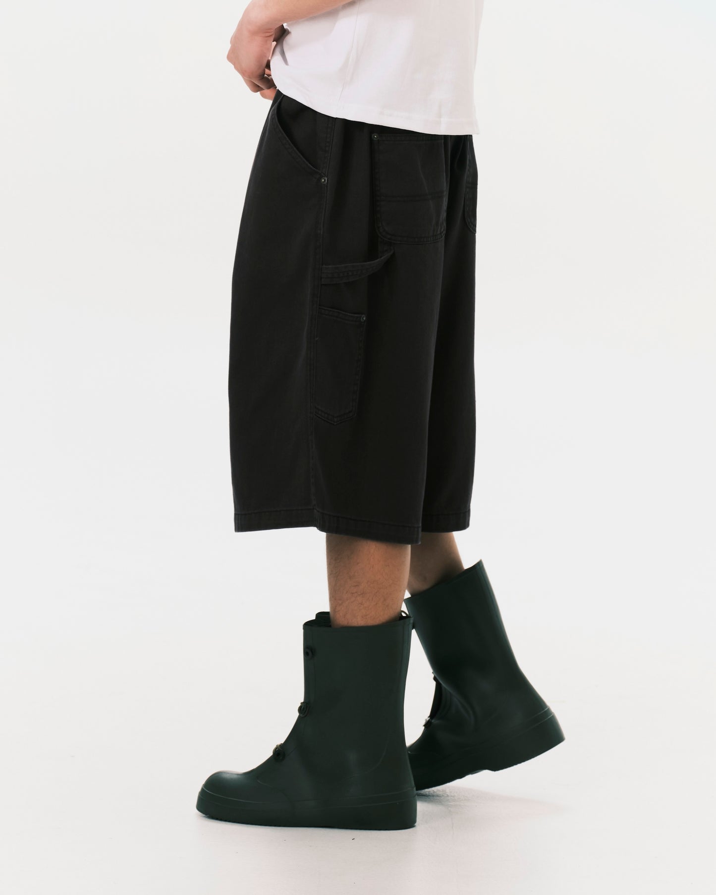 (nu-P57) W-Shorts II Dark Gray