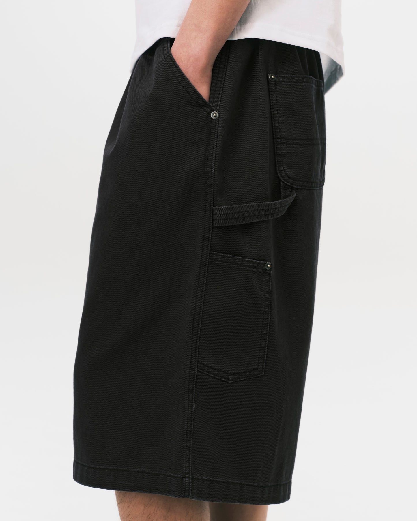 (nu-P57) W-Shorts II Dark Gray