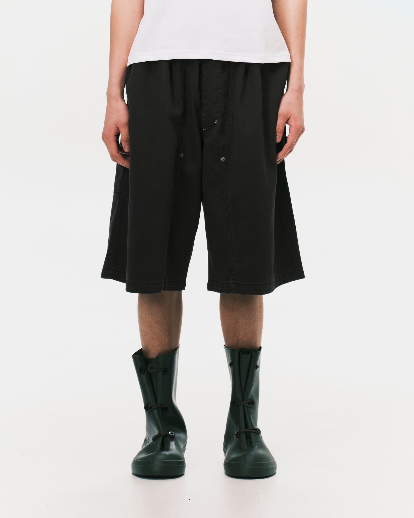 (nu-P57) W-Shorts II Dark Gray