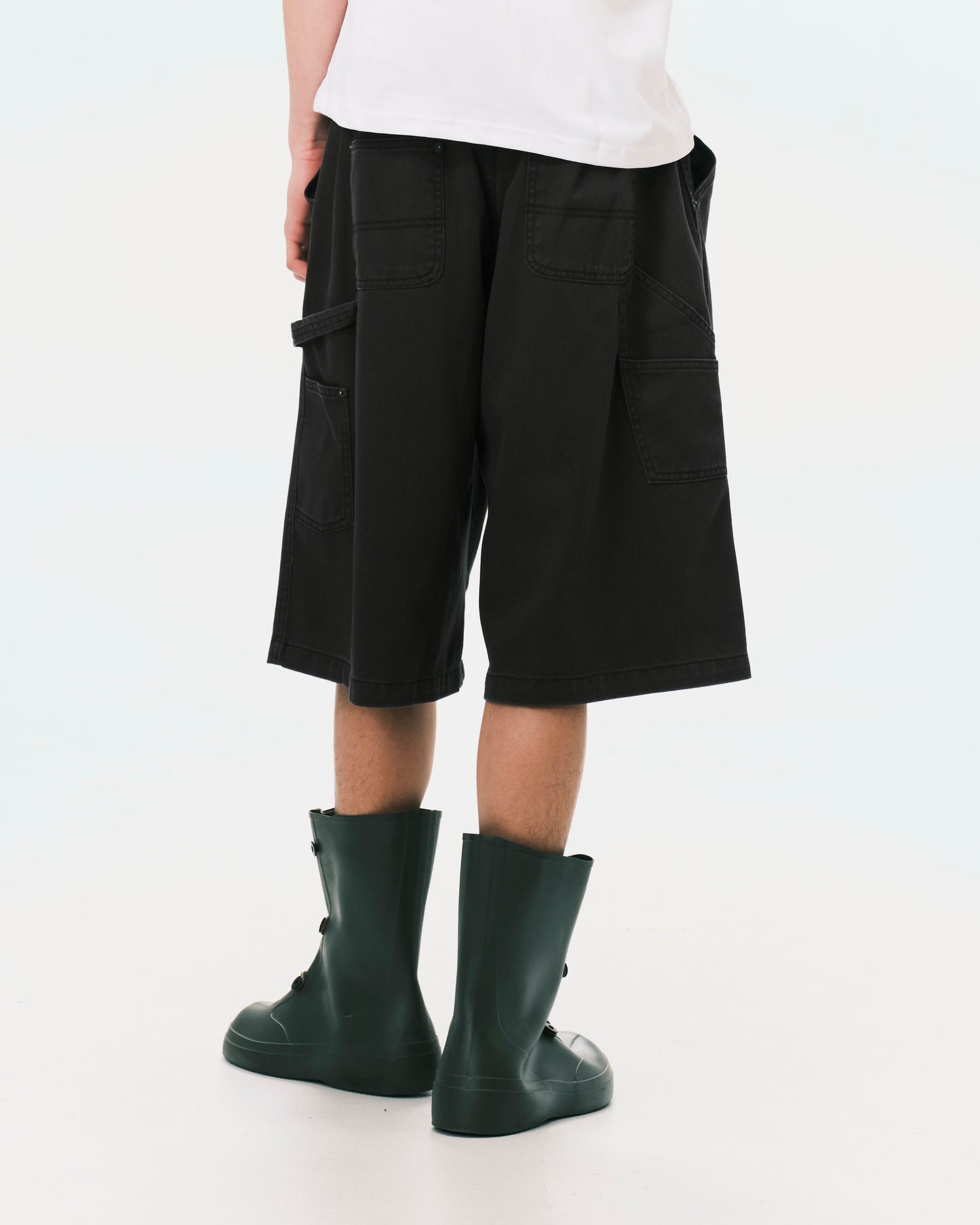 (nu-P57) W-Shorts II Dark Gray