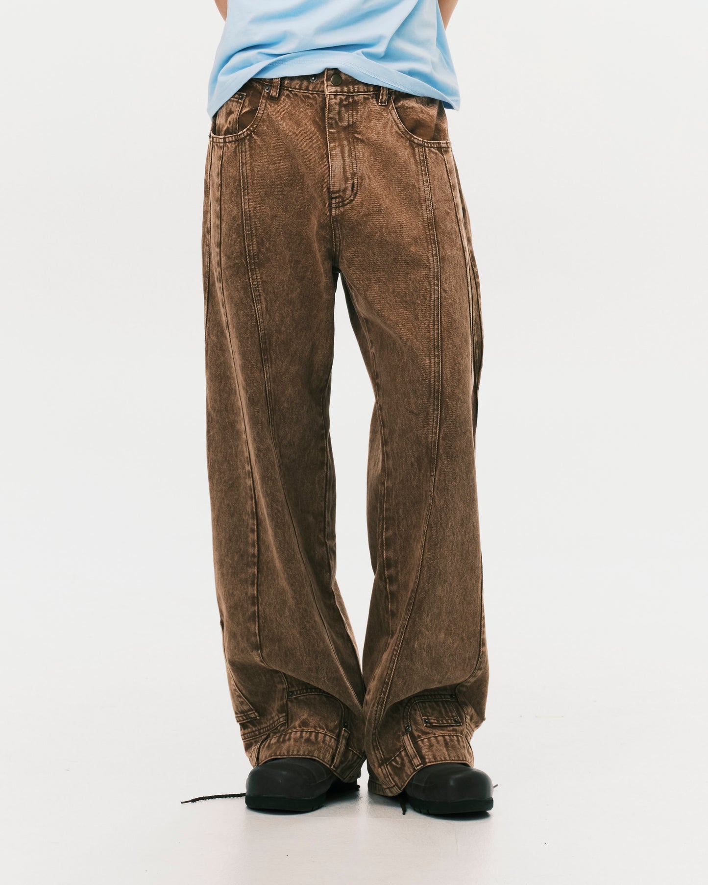 (nu-P59) 2023 Jeans Brown