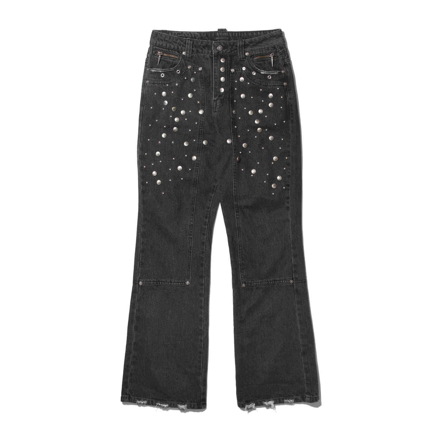 (nu-P65) Studded Jeans D35