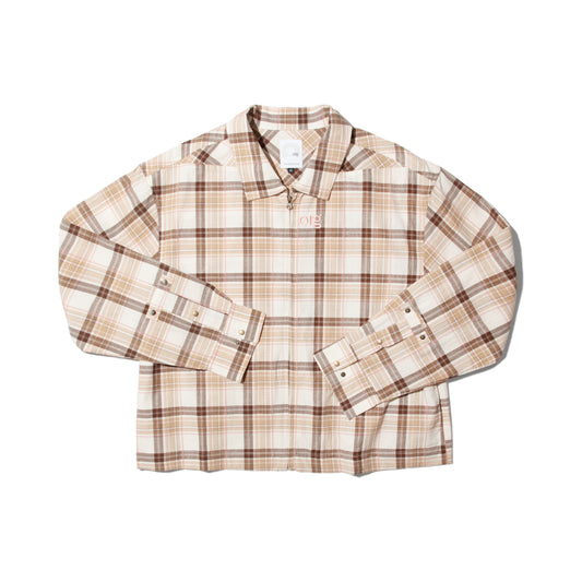 (nu-S11) DEI ZIp Shirt Pink