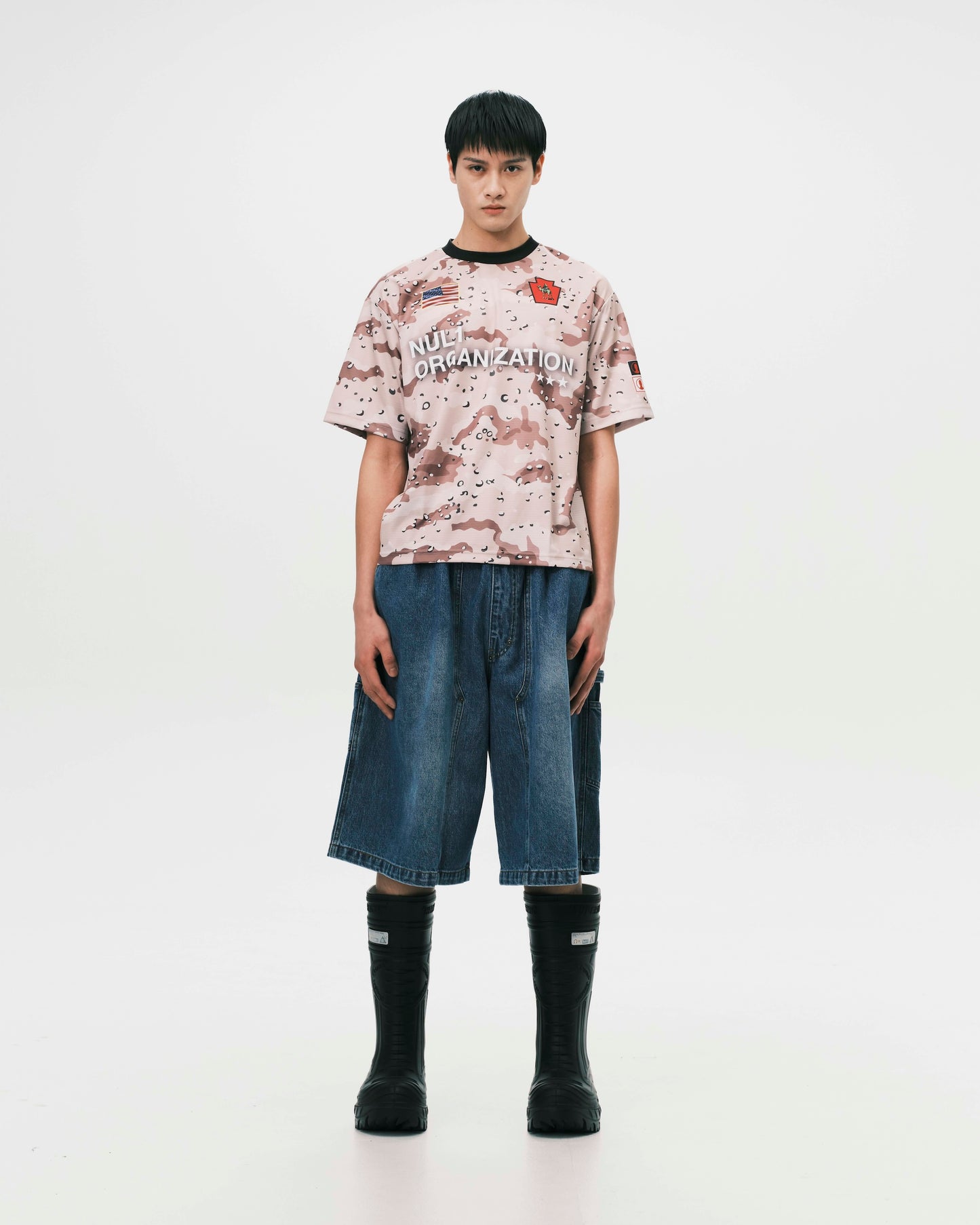 (nu-T109) D Camo Jersey