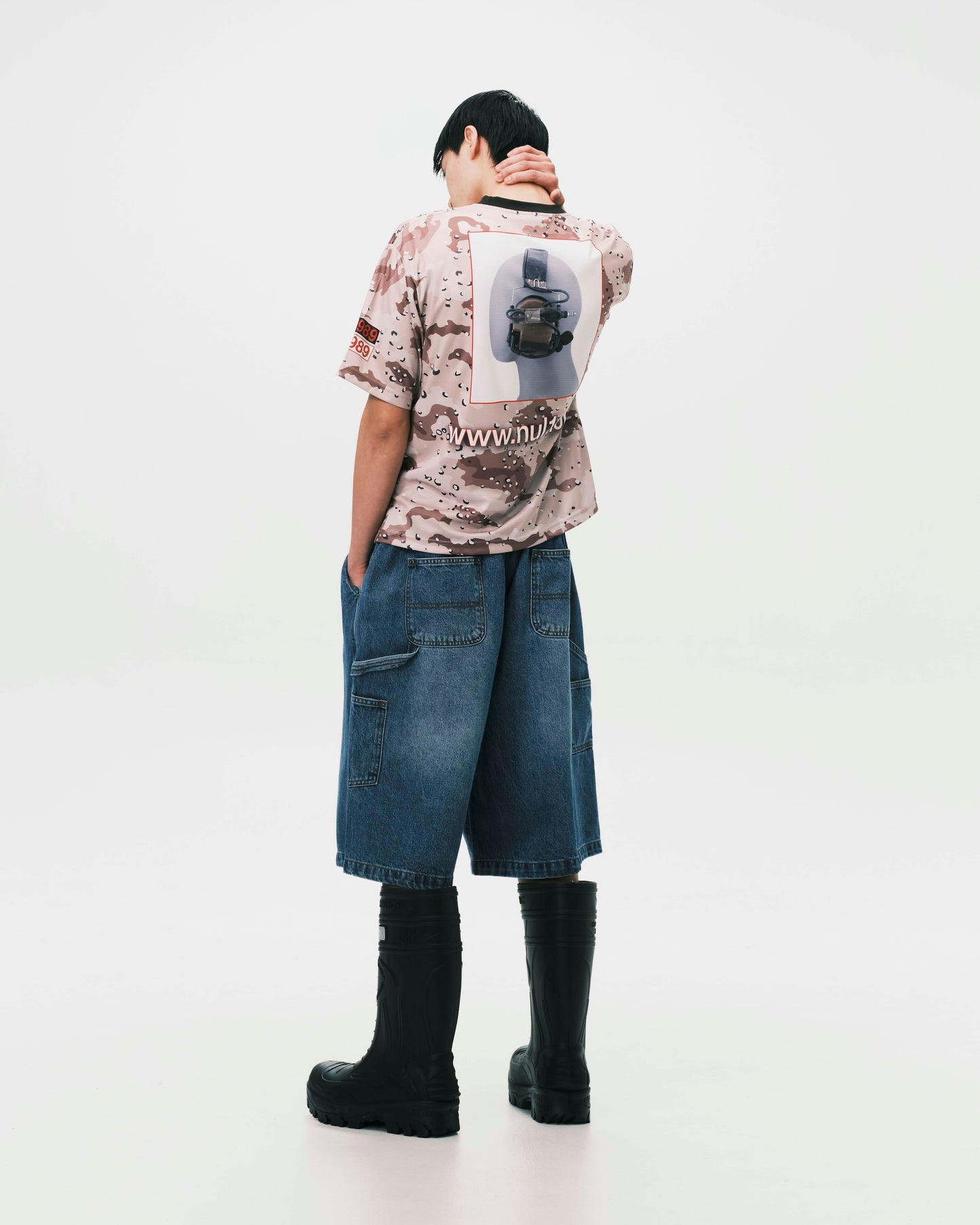 (nu-T109) D Camo Jersey