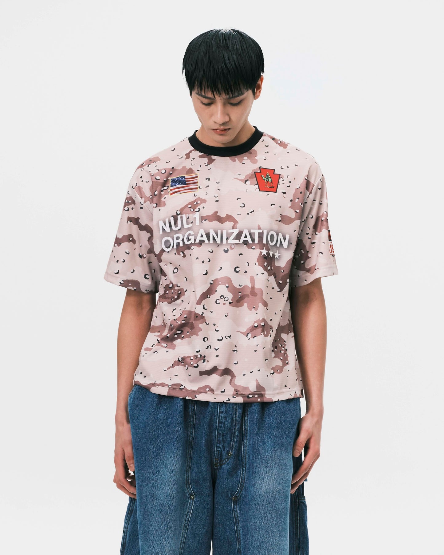 (nu-T109) D Camo Jersey