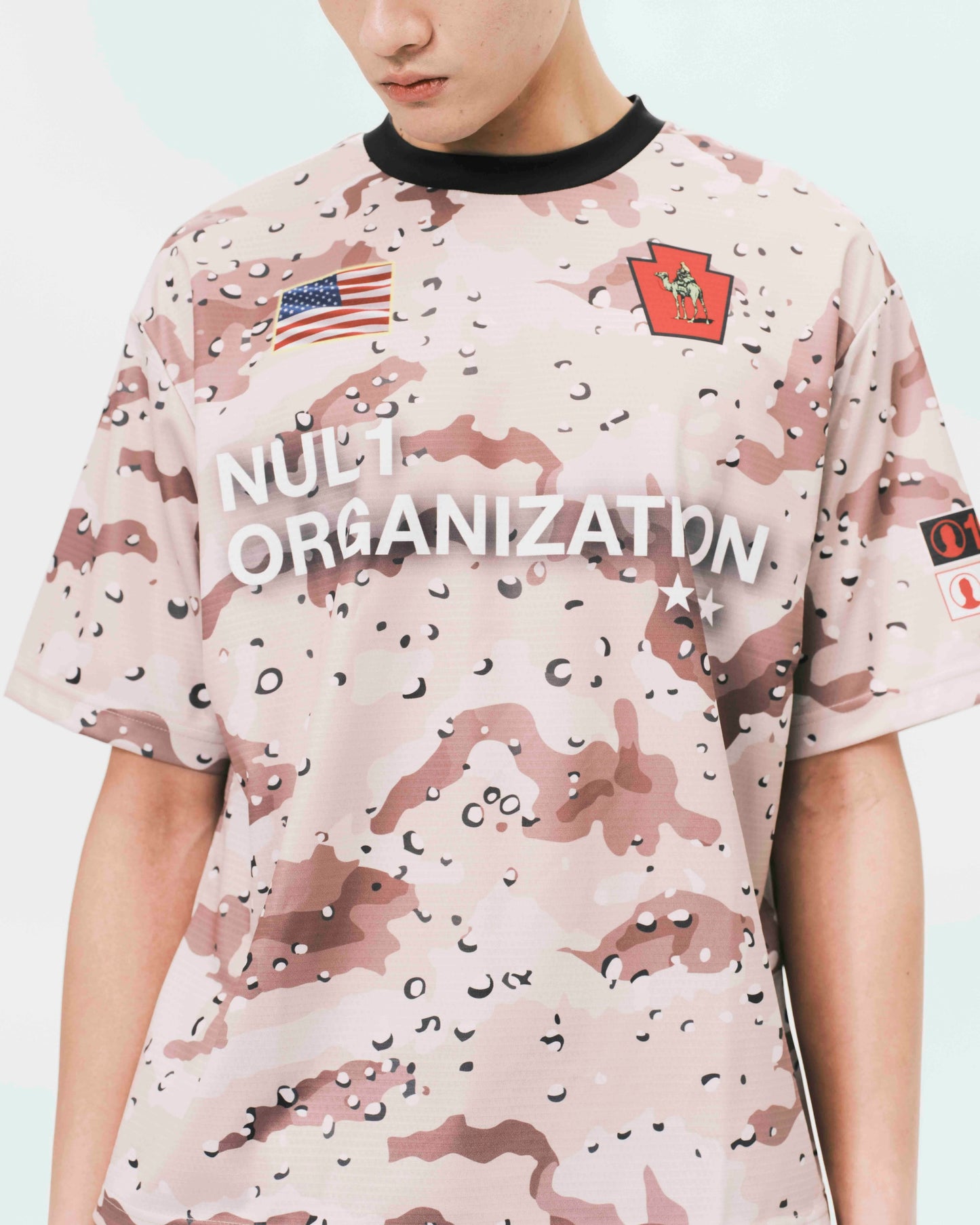 (nu-T109) D Camo Jersey