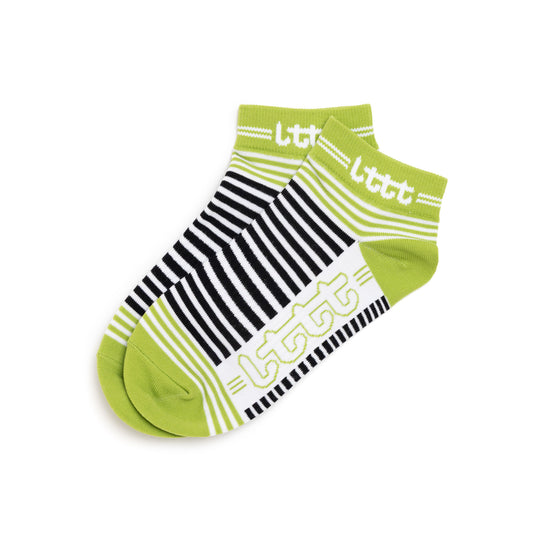 LTTT - SHUFFLE SOCKS - Green Stripe