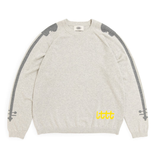 LTTT - VIOLIN SWEATER - Gray